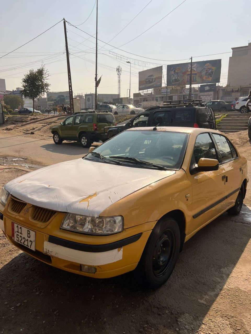 سمند ناطق موديل 2011 كير ومحرك خير من الله بيه ضرر جاملغ   ايمن بسمي مصفره هيه وغرامات 
مكاني بغداد حي الجامعه 
غير متواجد ع فيس 
 السعر 35
الهاتف ***********
