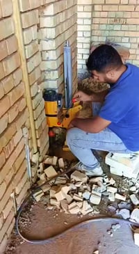 جزء من اعمالنا كادرنا متميز لقطع وتثقيب الكونكريت والجدران باحدث الالا...