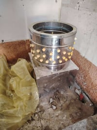 هلاسه دجاج بعده كارتون استخدام قليل جدا مع قفص دجاج 3متر طول وعرض 1 مت...