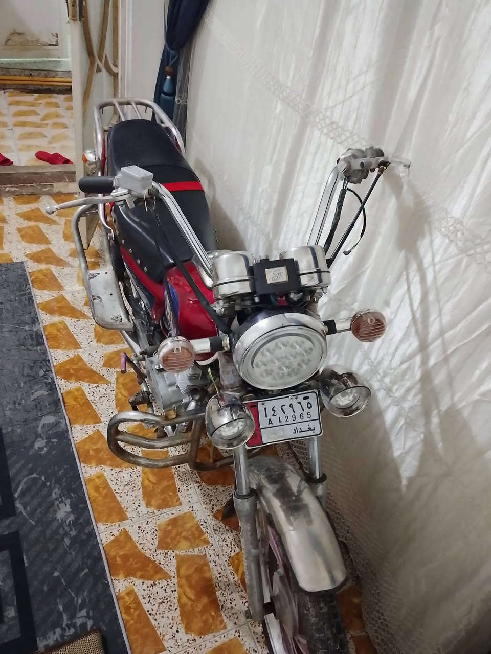 السلام عليكم ورحمه الله وبركاته 
درجه تايموته جديد كل جديد 
من طول الطول فقط عوزه باتري وتربط كهربائي 
وسلف يعني تشتري باتري وتربط ضفير جديد كل جديد 
درجه كلك كلك مكفوله كفال عام كلش 
مكاني سوق الشيوخ حي الشهداء 
***********
نكر واحد هندر بس اذه تحطل باتري كل كهربائي تشتغل لايت بك لايت سكنات اشاير كله حت عداد اخواني رحم الله والديكم الي موشراي لايتعبني 
سعر 450وبي مجال قليل كلش
