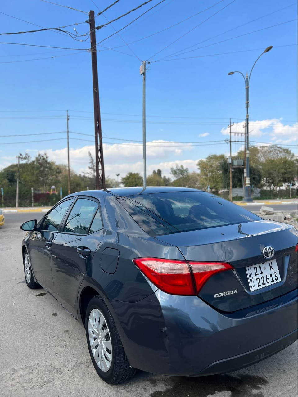 سلام عليكم كورلا موديل 2017 بيه بونيد وجاملغ السايق بدون دواخل بدون يرباكات مواصات LE تحكامات استيرن رادار حجر صالنصه موجود اربع تايرات جديد كير محرك بدون عيب رقم سنويه كله جديد لغاية 2030 رقم اسليمانيه سياره جاهزه تبريد تدفئه كله شغال صدر امامي خلفي كله جديد
مكاني داخل كركوك شرط ال تحويل 
رقم موبايل ***********
سعر 134 كركوك, العراق
