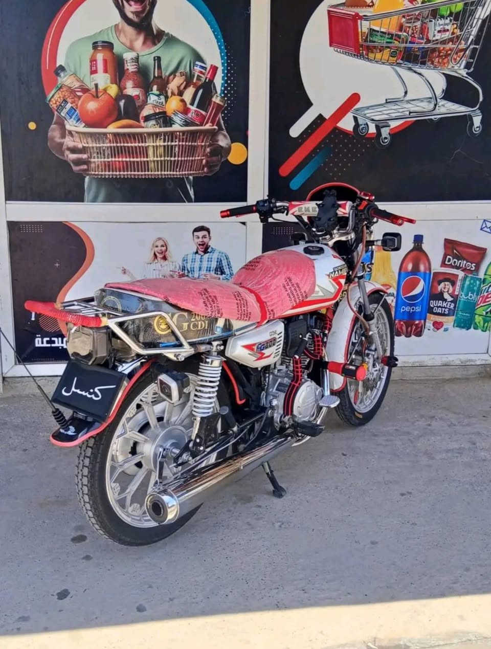 دراجه للبيع ، نامه برو هونزدا 2025 / 5 كير / 200cc / نضافه فول / اوراق كامله  مكان جلولاء 
***********
