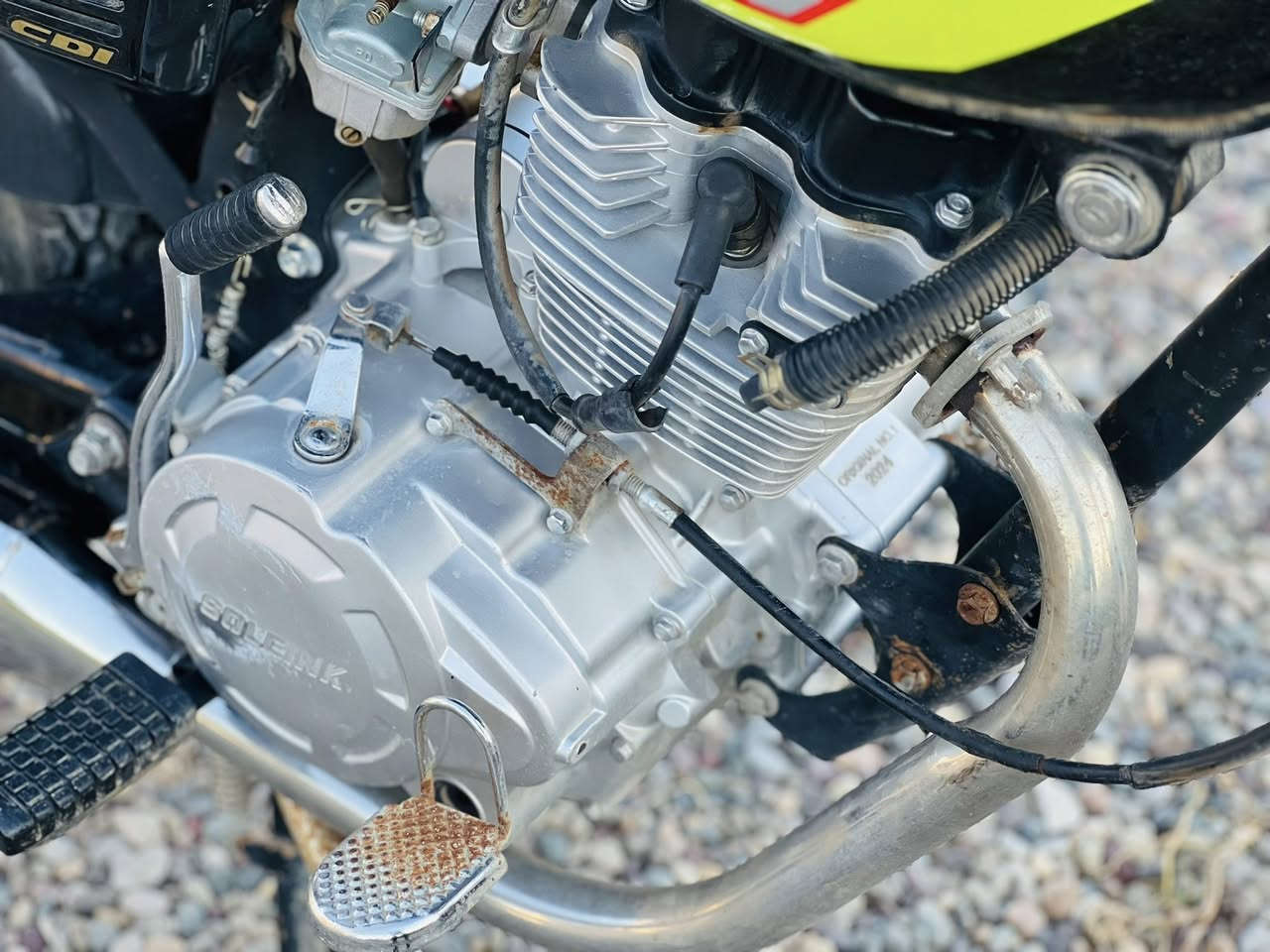 السلام عليكم ماطور سونيك موديل ٢٠٢٤
محرك150cc شرط ما مفتوح

بصمه سويج 

كله شغال كهربائيات 

لايت عالي ناصي اشاير كلشي شغال 

تواير جدد

صالنصه كاتم 

ويل عنكبوت 

شراي خاص مفتوح رقم بي واتساب ***********

