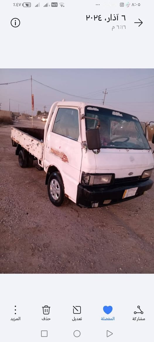 كيه بنكو للبيع موديل ٩٤ مكان السياره واسط رقم الهاتف  ***********
