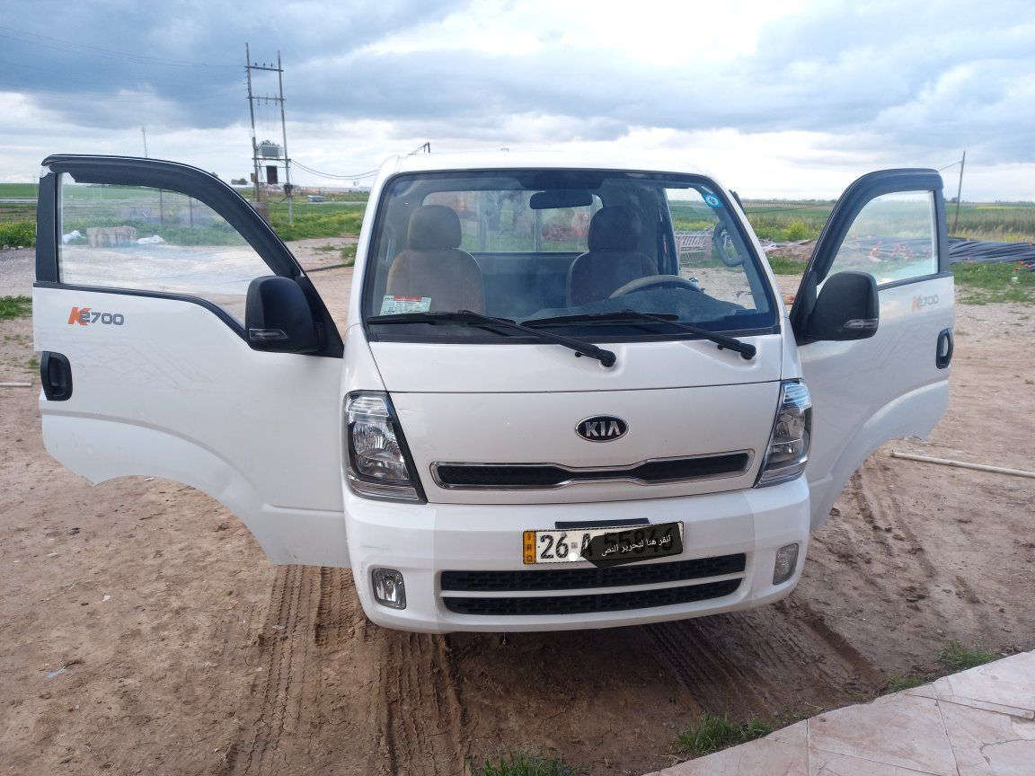 كياحمل للبيع موديل 22مكفوله كفاله عامه على وضع الشركه مامفتوح بيهابرقي ماشيه 114وقابل لزياده بسمي شخصارقم صلاح الدين دولي سنويه وهزه جديده شرط الوكاله وتحويل مكان السياره اربيل السعر145وبيهامجال للشراي***********
