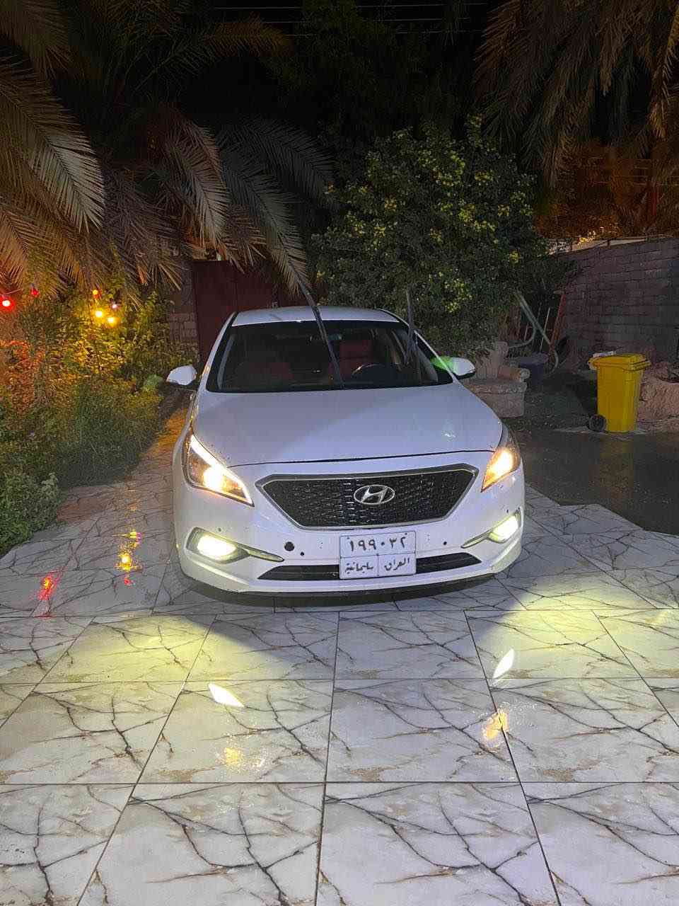 سوناتا 2015 وارد خليجي سعودي بيها تعديل جاملغ الأيمن بسيط بس 120 وبيها مجال رقم سليمانيه 
*********** البصرة, العراق
