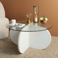 عااجل بسعر 30 الف فقط طبلة خشب تركية سطح زجاج القطر 75 سم ارتفاع 45 سم...