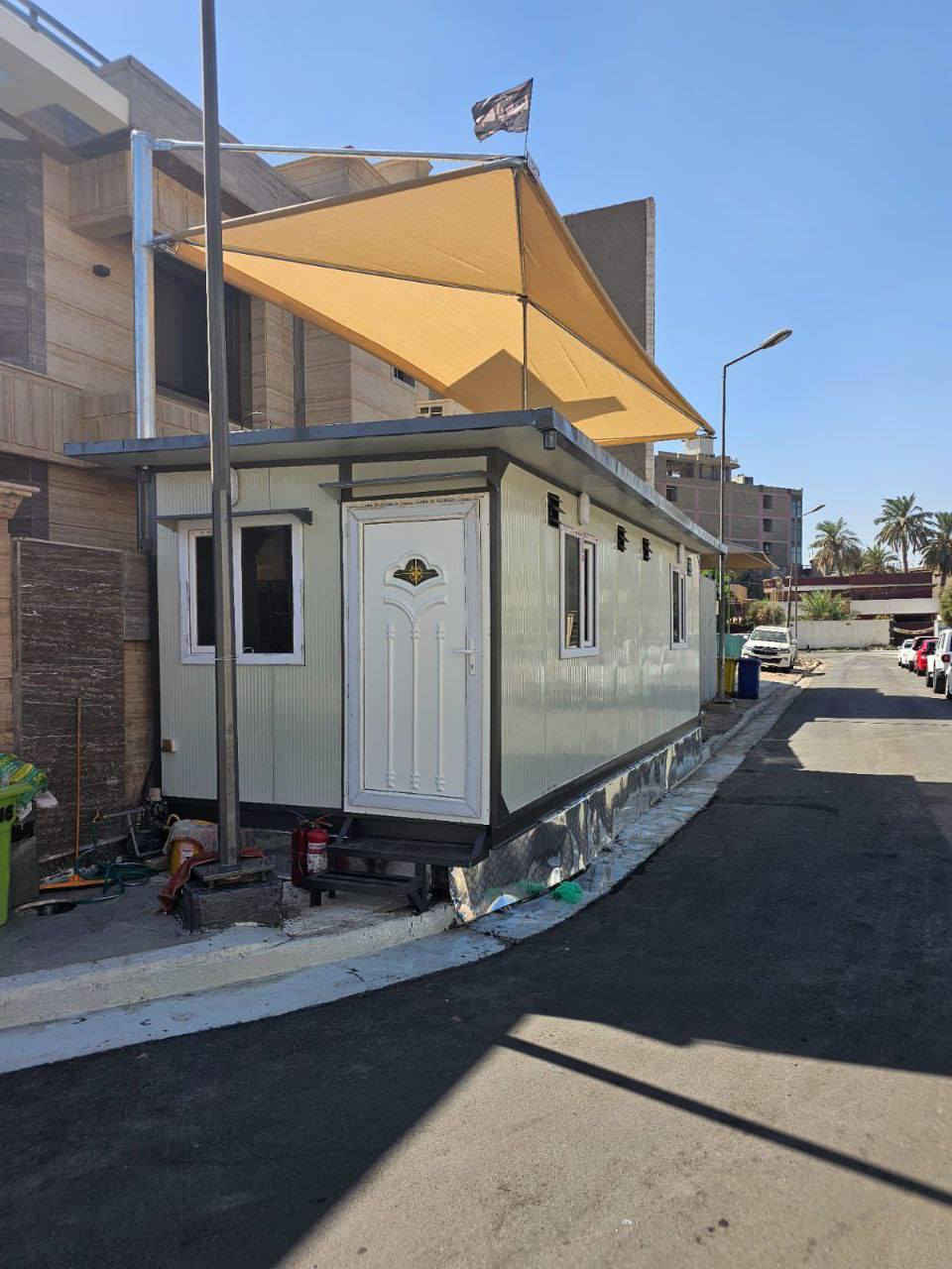 كرفانات جديدة قياس3×6سعر مليون و850
باب وشباك تركي نصنع جميع القياسات
وعمال الموقعي و ضد الحريق عنوان بغداد باب الشيخ
اتصل على الرقم: ***********
