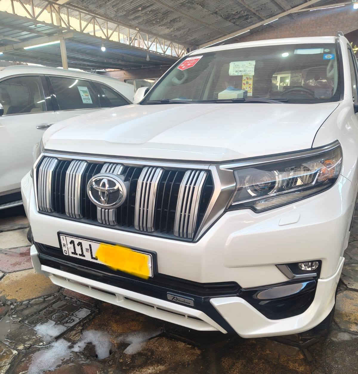 تويوتا برادو 2022 سبعينيه بحاله الزيرو 
ماشيه 26 إلف كيلومتر حقيقي 
مكفوله من صبغ والبارد 
كبات والهوك بعدهن ممشدودات 
رقم بغداد بسمي

🛑 السعر سوي تعليق يصل مباشرة 🤖 

مكاني بغداد الكرخ 

رقم صاحب السيارة 
***********
