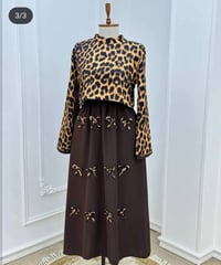 فستان قطعتين • تركي • مقاسات ٣٨-٤٨