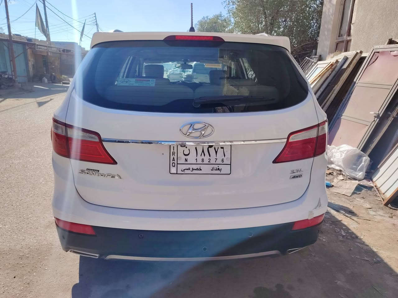 السلام عليكم
للبيع سنتافي خليجي ٦ سلندر موديل ١٥ كراند ابيض سبعة راكب ثلاث قطع تبريد رقم بغداد فول مواصفات

رقم انگليزي سنوية وهزة جديدة الاتصال على الرقم 
*********** 

السعر ١٧٥ ورقة وبيهة مجال
