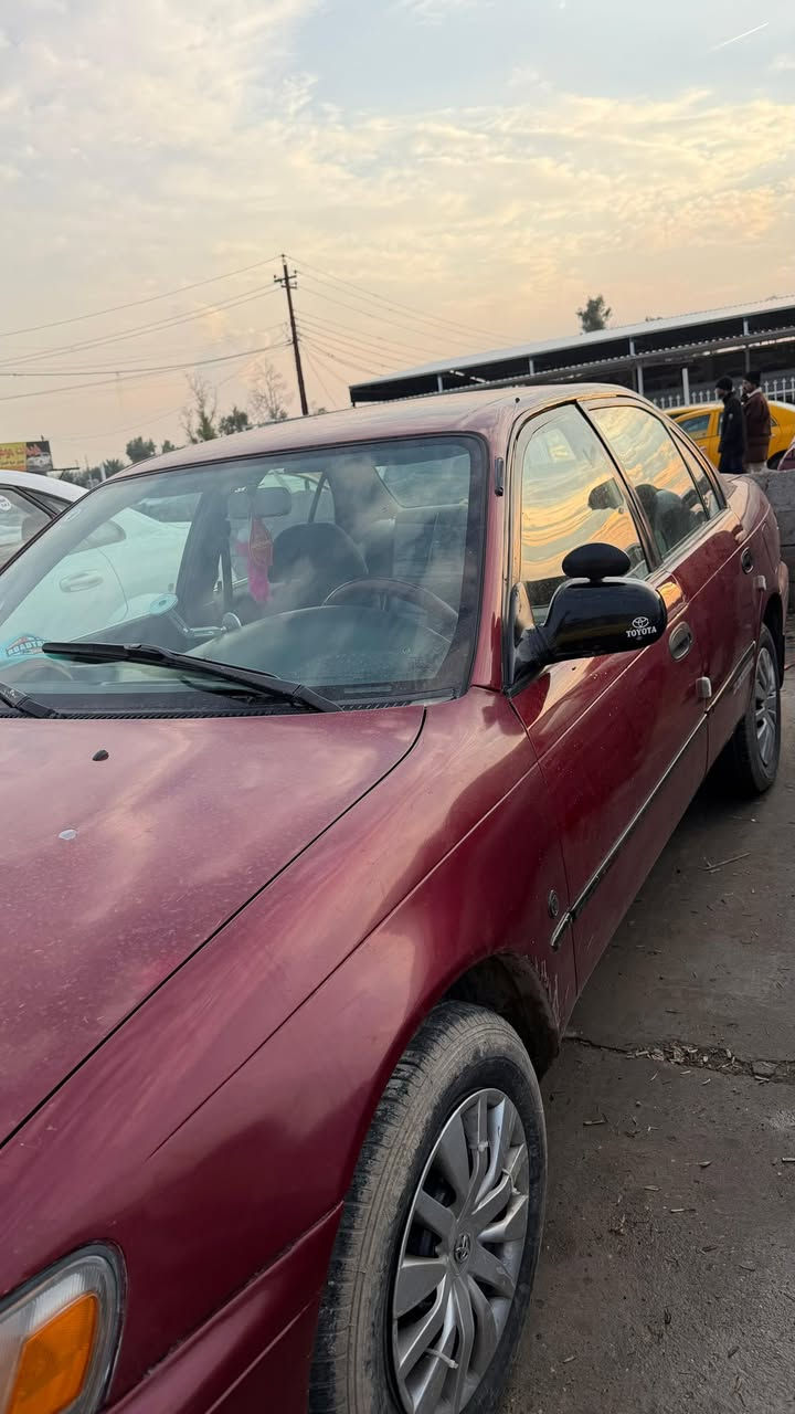 سلام عليكم كورلا ٩٣مشروع وطني ٢٨صبغ عام بلادي وارد أمريكي محرك18اوتو مكان كركوك ***********
