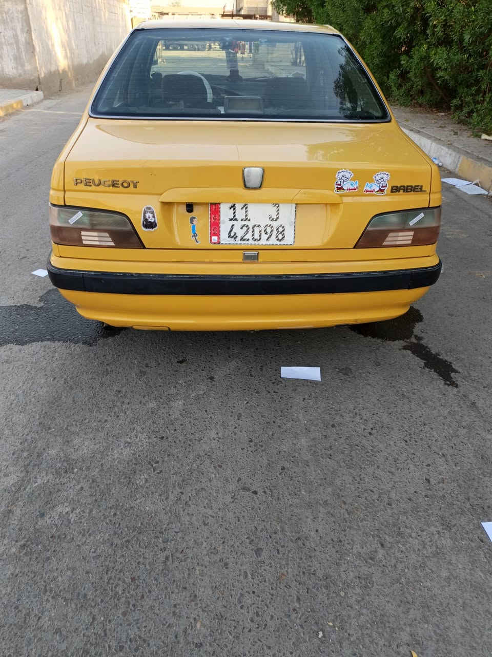 سلام عليكم عندي سيارة البيع بيجو باص موديل 2015 مكفوله كفاله عامه تبريد تخم تاير حداديه كير مكينه قرامات هيه مصفر رقم بغداد دولي عنوان بغداد ولشراي يتصل عل رقم ***********/////***********

