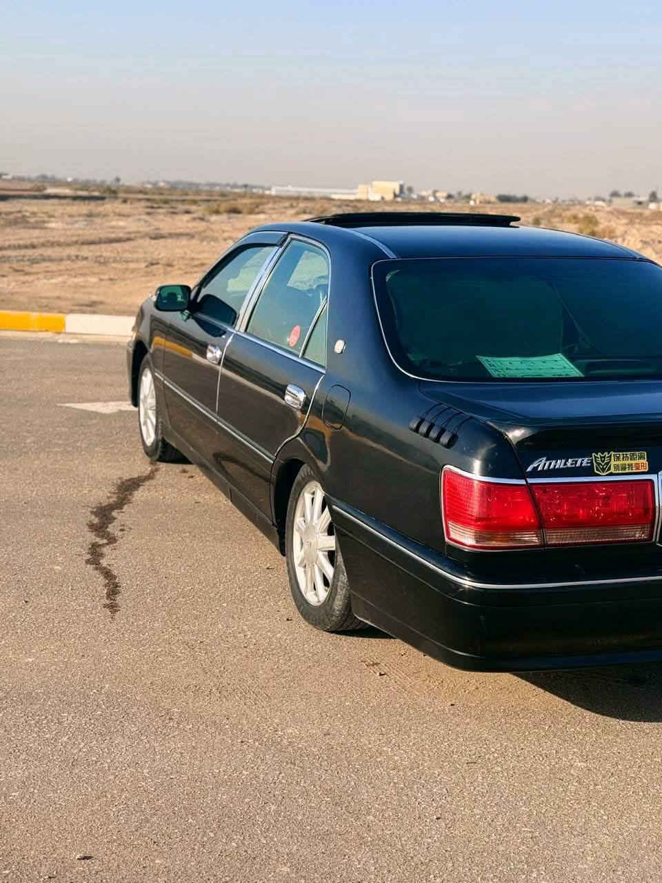 للبيع تيوتا كروان ملكة مديل 2003 اصل***********
السياره  مفحوصة مرور وكمرك ودافع كمرك (باقي بس فلوس الرقم ) السياره كفاله عامة من كص وضربة ونقل جثة واصوليات ورسميات وكالة ثاني يوم بااسمك السياره ملسق ولوحات ورقي وسنوية عظم 
مواصفاتها السياره
✅ اصل كرستال 
✅ديفور الجبير 
✅شاصي 75 
✅4دكم  
✅مري شفط 
✅ستيرن كهرباء
✅كشن كهرباء
✅برده خلفية 
✅تحكمات خلفية 
✅جام كهرباء 
✅داخل اسود جلد بلاد 
✅ويل نجمة نفطي 
✅تخم تاير جديد  
✅حدادية بلجيس 
✅سبير + عده كاملة 
✅تبريد ثلج سلبت 
✅قواعد ضوئية 
✅شاشة كبيره كرستال     
السياره تحويره نجف فوك وجوه دشبول عارف العيساوي     
السياره كاملة مكملة•••(ألـسـعر 118$ وبيه مجال)   لتواصل
***********
