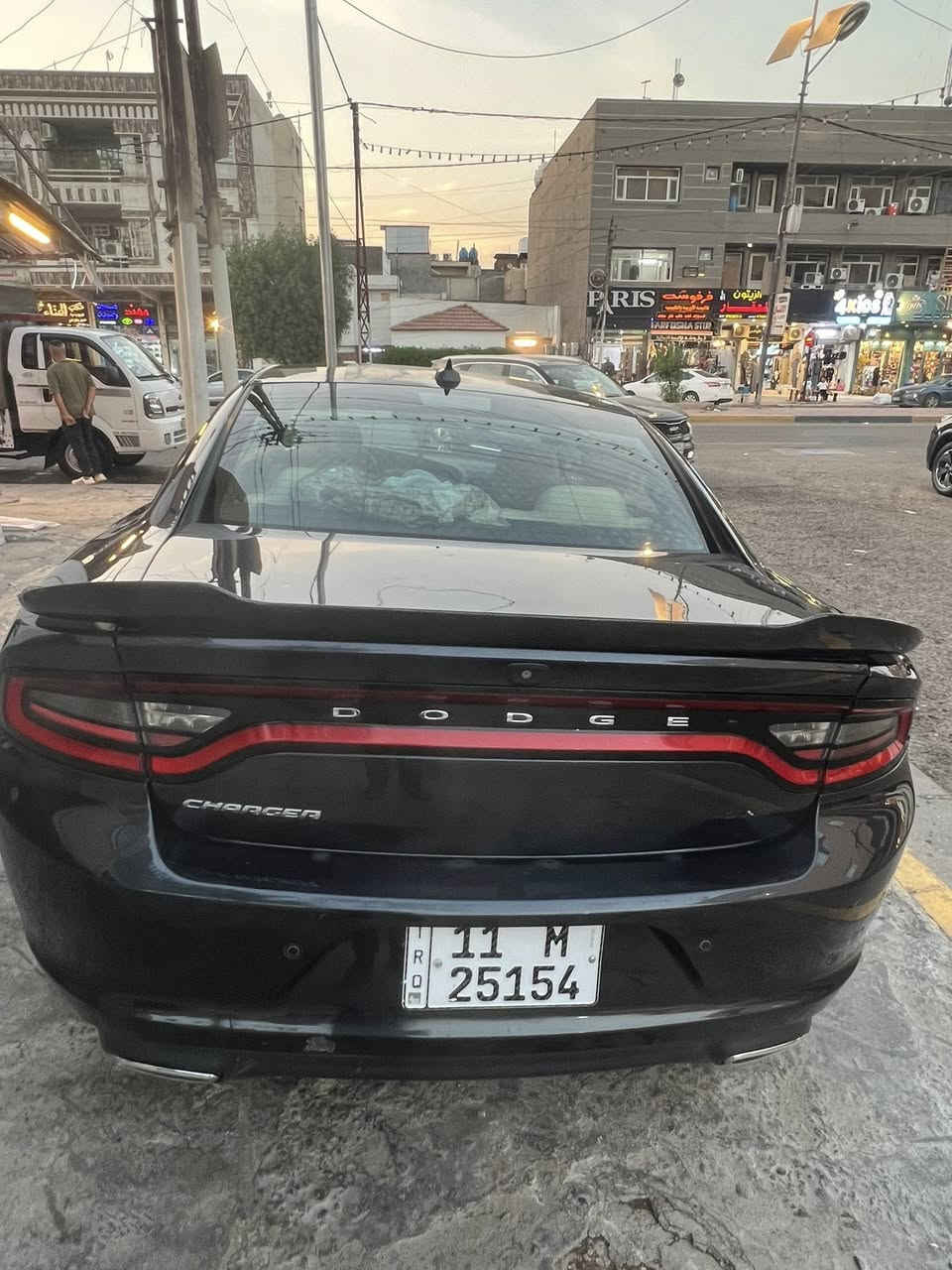 Dodge Charger 2018 -
VIN: 2C3CDXHG7JH142407

جارجر 2018  كندي كلين فقط بارد بيها موضح في سونر
ماشية 100 ميل فقط
الون اسود على رصاصي غير محدد
تخم تاير جديد
كير محرك مكفول
تبريد مكفول
بوليش كل السياره
موصفات sxt
شاشه كبير كار بلي

سستم صوت الباين
كامره دواره 
حساس خلفي
رقم انكليزي جديد سنويه و هزه جديده السياره ب اسمي
*********** واتساب او اتصال
