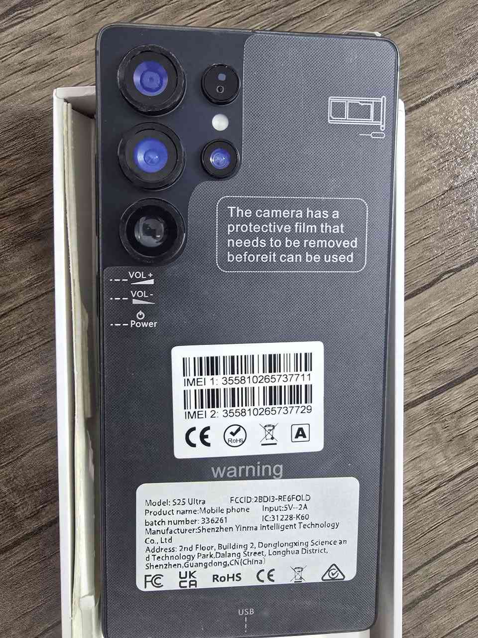 موبايل s25 الترا الكوبي
ذاكرا 256

مع كامل الملحقات جديد جديد 

يتوفر ب اللون الأسود والبرتقالي الفاتح 

سعر الجهاز ب80 الف

الي يريدهن ثنينهم يدلل بلسعر


**إذا كنت صاحب هذا الإعلان وتريد حذفه لأي سبب، رجاءا أرسل رسالة إلى الدعم الفني**