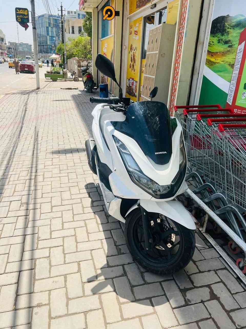 PCX
 فول نضافه شرط كفاله❤️‍🔥 
واحلا من صور حساسات كله شغاله✨
دراجه بلاديه
بغداد شعب
مكلف بل نشر
سعر 15ونص
***********
***********
