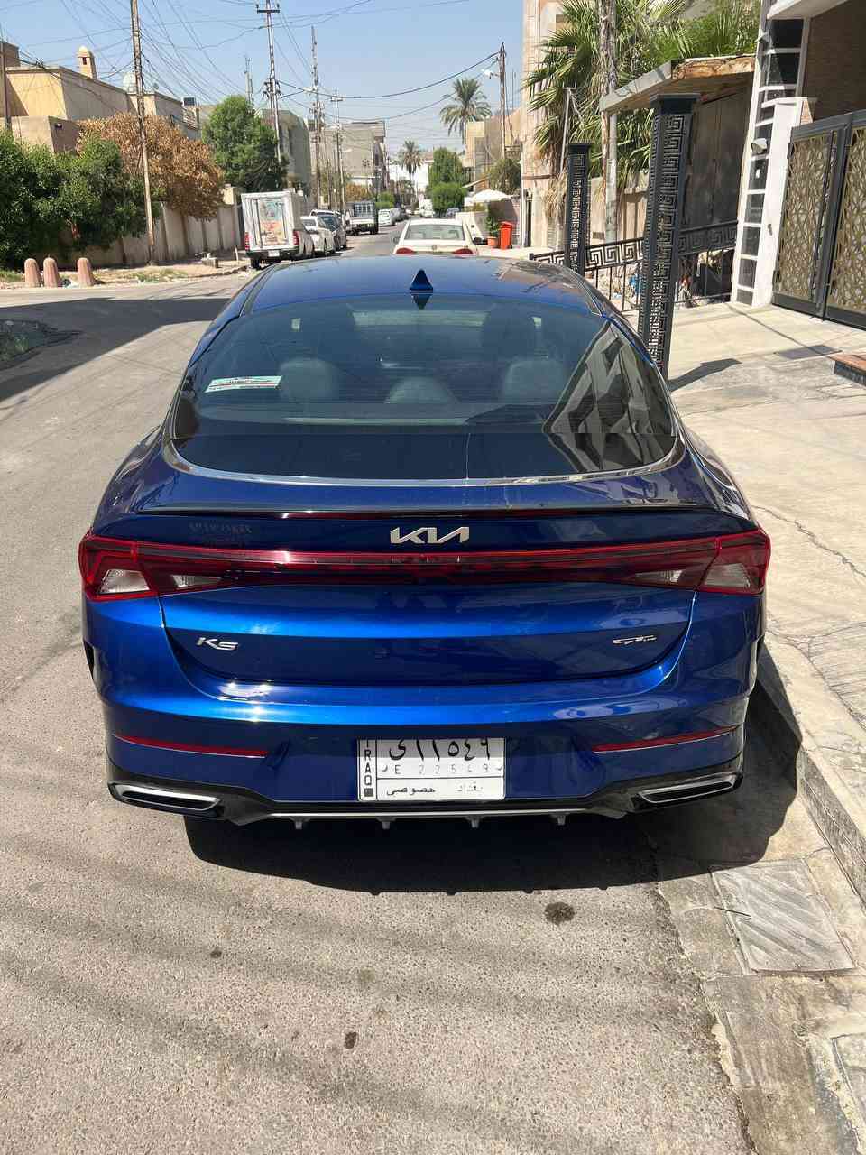 كيا K5 gt line 2022 (رقم بغداد)
المحرك: 1.6 توربو (GDI)
UVO Link مع نظام 10.3 شاشة حجم
يدعم Android Autog Apple CarPlay سلكيًا، وشحن لاسلكي
للهاتف
مقاعد أمامية مدفّأة ومهواة،
عجلات قياس 18 باللون الأسود
شعارات GT-Line على المقاعد والإضافات الرياضية نحذير منع التصادم الأمامي (FCA)
نثبيت المسار (LKA)، والتنبيه عند الخروج عن المسار مراقبة النقطة العمياء والتنبيه عند المرور الخلفي
(Adaptive Cruise Control) مثبت سرعة متكيّف
مواصفات معروفه او كولشي واضح كدامك 

السعر : 155$ 
استفسار واتساب : ***********
