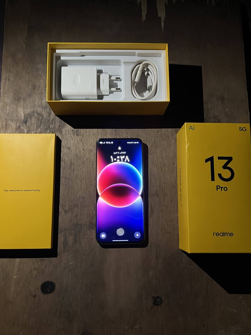 🔷مراوس حسب القناعـة🔷
ريلمي 13 برو فايف جي 
Realme 13 pro 5g 

معالج سناب دراگون 7 جين 2 
Snapdragon 7s Gen 2 5g 

شاشة 120Hz

الكاميرات
الأمامية32mp
الخلفية 2+8+50
مثبت بصري 
فيديو 4K 30fps

بطاريـة 5200mAh
شاحنة 45W

ملحقات كاملــة 
كارتونة
كفر 
شاحنة الأصلية 

جهاز نضافة 100% شخط ما بي
واتساب ***********
