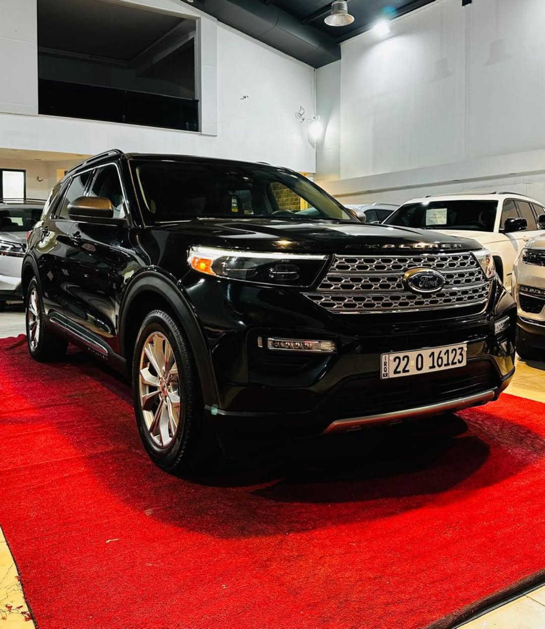 #مرقم_اربيل
FORD EXPLORER XLT PLUS 2023

الموديل : 2023 فور ويل دفع رباعي 

اللون : اسود

السعر : 240$

حجم المحرك : 4 سلندر ( 2300 توربو )

الضرر : كما موضح بلصور. بدون صبغ بدون تبديل. فقط تعديل بارد 
رقم شاصي وصور اميركا مرفقة مع الصور
   
بدون رقم وبشرط الترقيم ( أربيل - سليمانية - دهوك )

المواصفات : XLT

سقف بانوراما
شاشه سوني لمس  
ستيرن تدفئة
كشنات تدفئة 
كشنات امامي كهربائي 
كشنات جلد 
صندوق كهربائي 
حساسات خلفية
بصمة ترحيب بلاجيكتور
تبريد خلفي 
عدد المقاعد (7) راكب
رادار  امامي وخلفي 
كاميرة خلفية 
كشافات
اوتو ستوب 
تشغيل عن بعد

العنوان: كركوك

معرض هشام الحمداني لتجارة السيارات
للاتصال واستفسار
***********

***********

‭0773 051 3296‬
