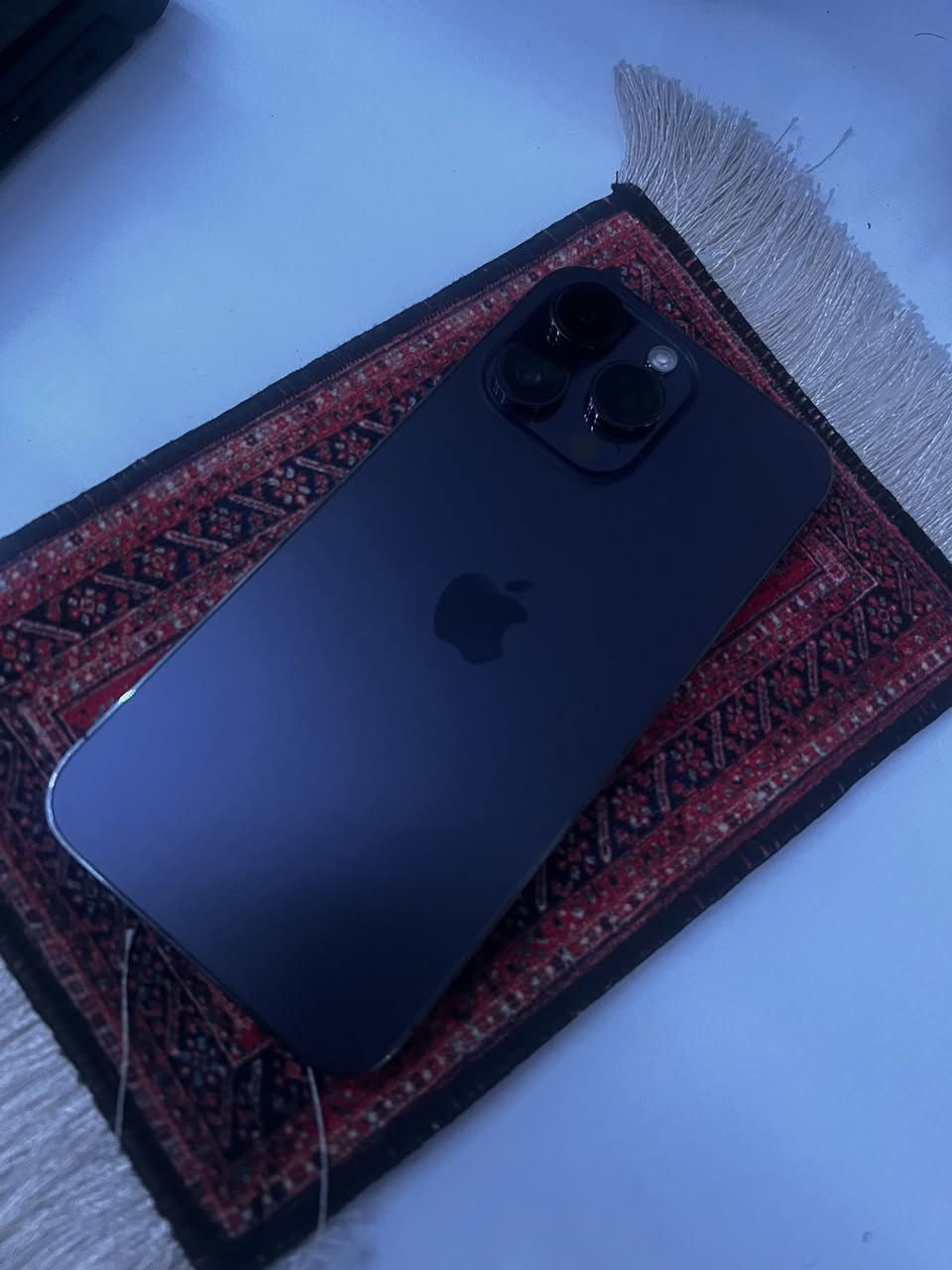 14برو ماكس 
شرق اوسط 
بطاريه 100مستبدله اصليه
وشاشه وفيس ايدي شغال مبدله الشاشه هم 
لذاكره 256
بي فطر مامبين كلش تجي وتشوفه 
مكاني البصره ابو الخصيب 
***********
لسعر600وبي مجال
