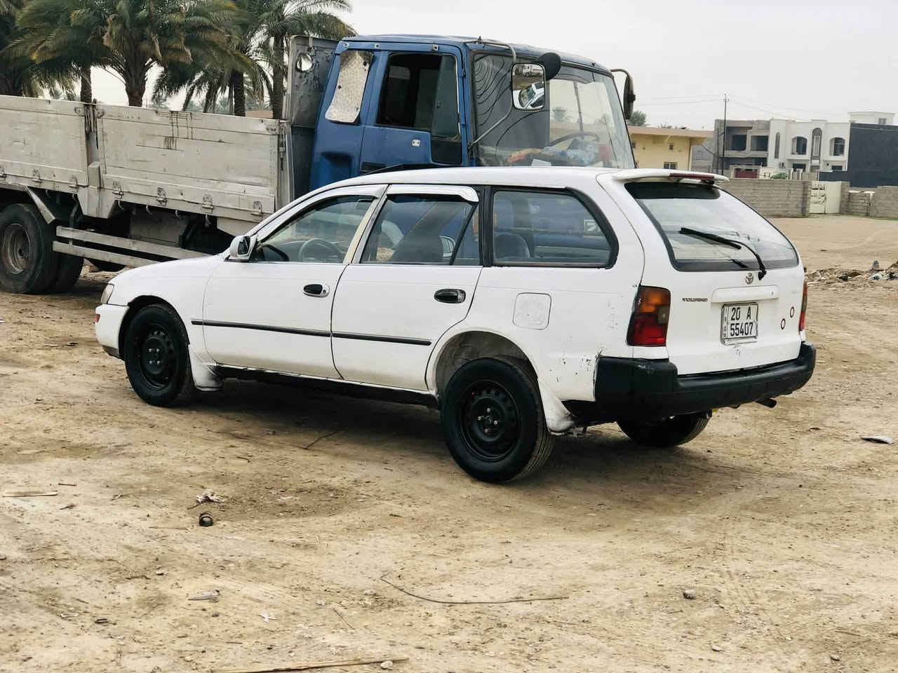 سلام عليكم للبيع كورلا ستيشن موديل ١٩٩٤ سياره خير من الله تخم تاير كهربايات كامله تبريد شغال صدر جديد كير محرك جديد مكفولات مكاني ديالى ***********
