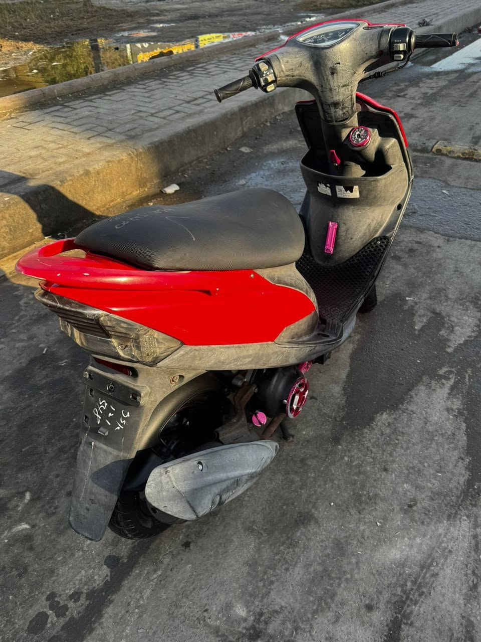 #دراجه ماكس للبيع كفاله عامه بغداد مدينه الصدر مراسله بس واتساب ***********
