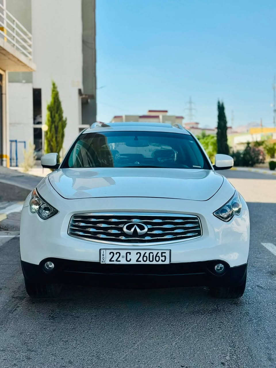 ﷽
‏INFINITI FX35 2009
أنفنيتي FX35 موديل 2009
فول مواصفات
--------------------------------------
مكان🌆:سليماني                    سعر💵: 99$ قفل 
تليفون☎️: ***********
--------------------------------------
محريك V6 سته سلندر
گير و محريك بشرط مامفتوح
بدون صوت بدون صرف بدون خلل بشرط فحص
ماشيه 170 الف كيلومتر
--------------------------------------
سيارة بها قطعه صبغ بشرط بدون دواخل 
--------------------------------------
مواصفات
{{ بصمة - سلايت - ستيرن كهربا  - شاشة - كشنات جلد - كشنات تتفيئة و تبريد - كشنات كهربا - فورميكا - تبريد مركزي- كشن خزن - ٤ كاميرا - بلاجكتور - ڤوليوم - تحديد سورعة - بعد }}
--------------------------------------
أربع تاير و ويل جديد سيارة جديد بدون مصروف
سيارة شرط بدون اى نواقص گير و موحريك و حدادي و كاهرباى كله بشرط
سبير ما نزله
سنوية و رقم جديد سنوي بأسمي تحويل غرامة بشرط
--------------------------------------
كوردي
﷽
‏ INFINITI FX35 2009
ئينفنيتي مؤديل 2009فول مواسفات
---------------------------------------
شوين🌆: سليمانى                    سعر💵: 99$ قفل
مؤبايل☎️: ***********
---------------------------------------
مه كينه V6 شه ش بستؤن
گير و مه كينه ى به شه رت نه كراوه ته وه
سه وت و سه رف و خه له لى نييه به شه رت
 170 هه زار كيلؤمه تر رؤيشتوه
---------------------------------------
يه ك بارچه ي بوياخه  بي ناو گرتن 
---------------------------------------
مواسفات
{{ به سمه - سلايت - شاشه - ٤ كاميرا - كوشن خه زن - - كوشن جلد - كوشن هيته ر و تبريد- دوو كوشن كاره با - فؤرميكا - ته بريد مه ركه زى - بلاجكتؤر - تحديد سورعه - زؤر مواسفاتى تر }}
---------------------------------------
چوار تايه ويلى لؤكى بؤ به ستراوه
كامل سيرڤزى بؤ كراوه و يه ك دينار مه سروفى نييه
سه نه وى و ره قه م وهه زه ى تازه يه به ناوى خؤمه وه يه
سبيري دانه به زيوه 
{{ گير و مه كينه و كاره باى و هه موو گيانى به شه رت }}
---------------------------------------

