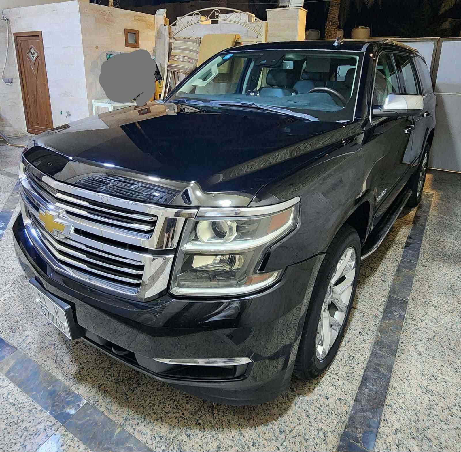 تاهو خليجي ٢٠١٥  LTZ فول مواصفات رقم بغداد باسمي السعر ٣٢٥ وبيها مجال بسيط
ماشيه ١٩٨ الف بصمه . فتحه . تبريد كشنات . فور ويل . منظومة عدسات زنون . جنطه كهرياء . مكفوله من صبغ والحادث بيها بارد مكانين صغار مغلفه ppf بجم وقماره 
مكانها كربلاء *********** علي الشمري
