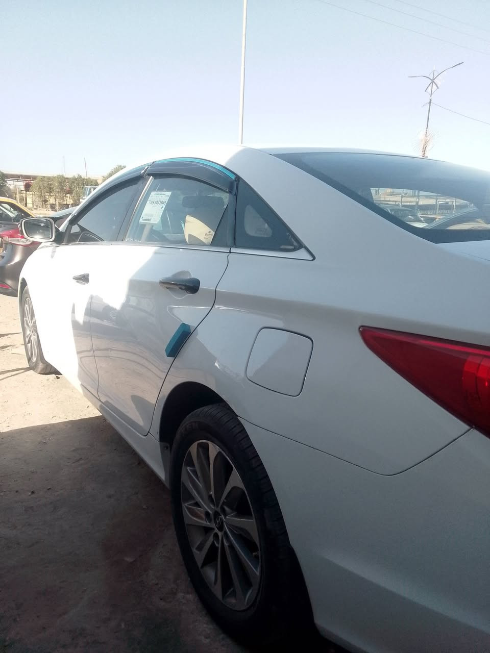 سوناتا 2013خليجي مكينة 2400 رقم بغداد 
تحويل ثاني يوم مشروع وطني
سنويه ماصاقطه
تبريد ثلج منظومة جديدة وحدادية جديده
كير ومحرك مكفولات
الضرر: جاملغ خلفي 
سياره تخم تايرات جديده
مرايات شفط حساسات خلفيه شاشه كامره 
#السعر110 وبيه مجال لشراي 
عنوان السيارة الدوانيه الحمزه الشرقي 
للأستفسار ***********
               ***********
ولي مو شراي لايتصل
