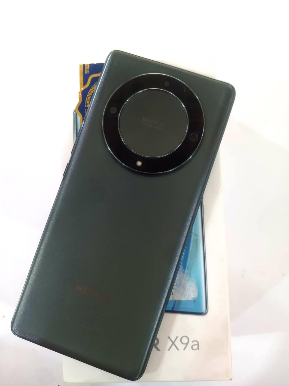 للبيع هونر x9a ٢٥٦ مستخدم بدون ملحقات ممصلح مكفول السعر ٢١٠ الف وبي مجال حك الجيه العنوان بغداد حي القاهرة الضباط
للتواصل واتساب ***********
