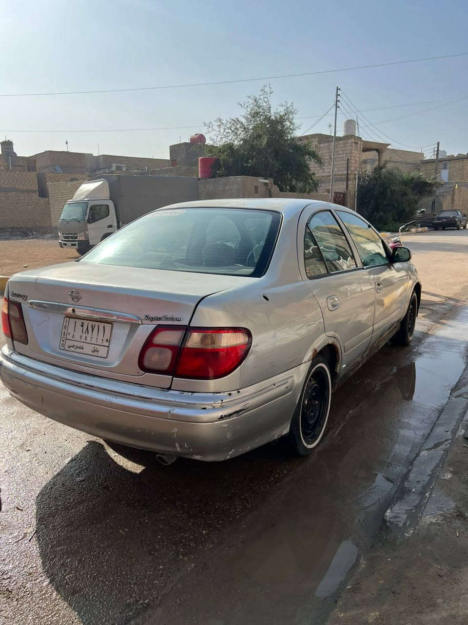 السلام عليكم 
نيسان صني موديل 2000 رقم بابل حداديه نص ونص 
كير محرك اصوليات السعر قفل قفل 45 راعيها يريد مداور
المكان الناصريه المركز 
اي شي عن اتصل وبخدمتك ***********
