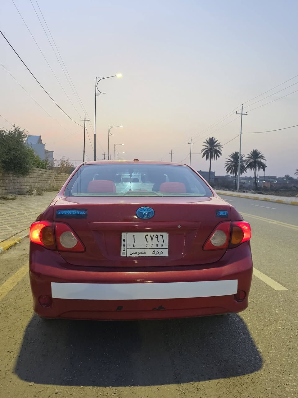 للبيع
كورلا موديل 2009 وارد امريكي 

رقم كركوك اللماني شرط الاضبارة و التحويل 

كير محرك شرط ( محرك 1800 شرط مامفتوح )

ماشية 232 الف حقيقي

#سيارة بيها فقط رش احزام بدون اي ضرر او معجون شرط

تايرات جدد 

صدر زين 

كهربائيات كلها شغالة

غرفتها مرتبه 

ما يعوزها كلشي جاهزه

مكان السيارة بيجي ( المزرعة )

السعر 95 وبيها مجال 

هـ ***********
