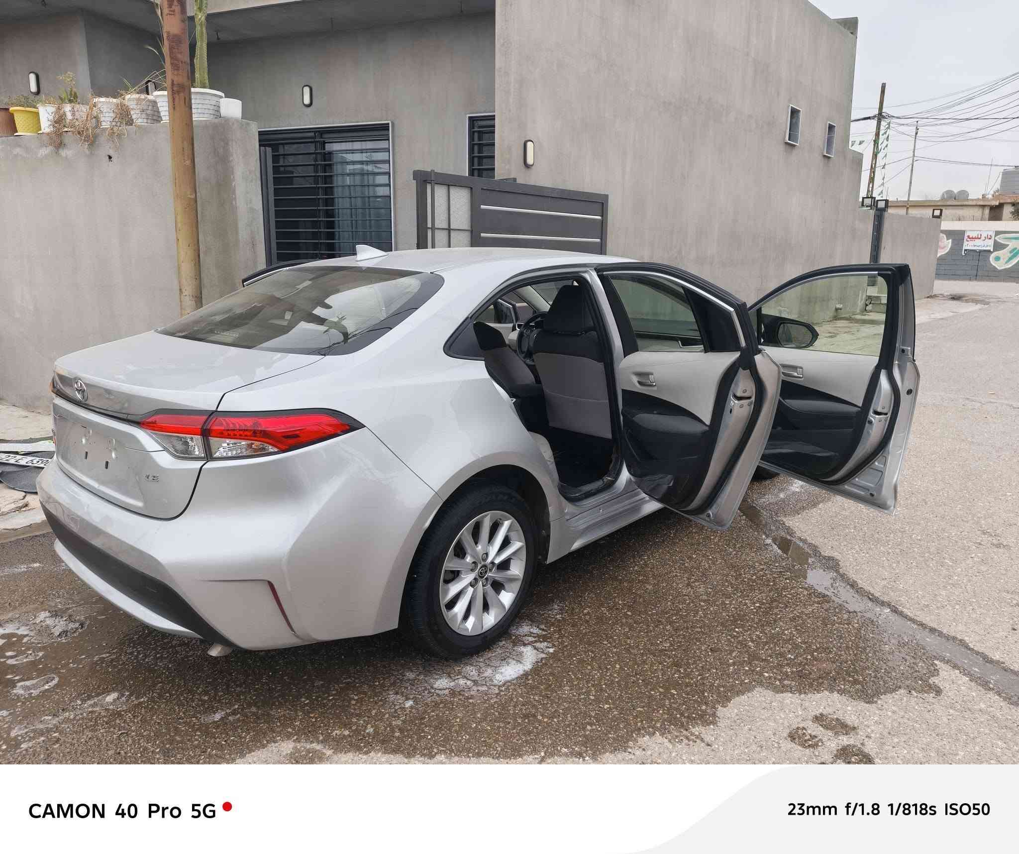 سلام عليكم
كورلا ٢٠٢٠ لون سلفر ماشي ٥٩الف ميل
سعره ١٥٣
***********
صبغ أقل من نص بونيد والباقي بدون صبغ
رقم اربيل جدید و سنويه لحد اواخر ٢٦
