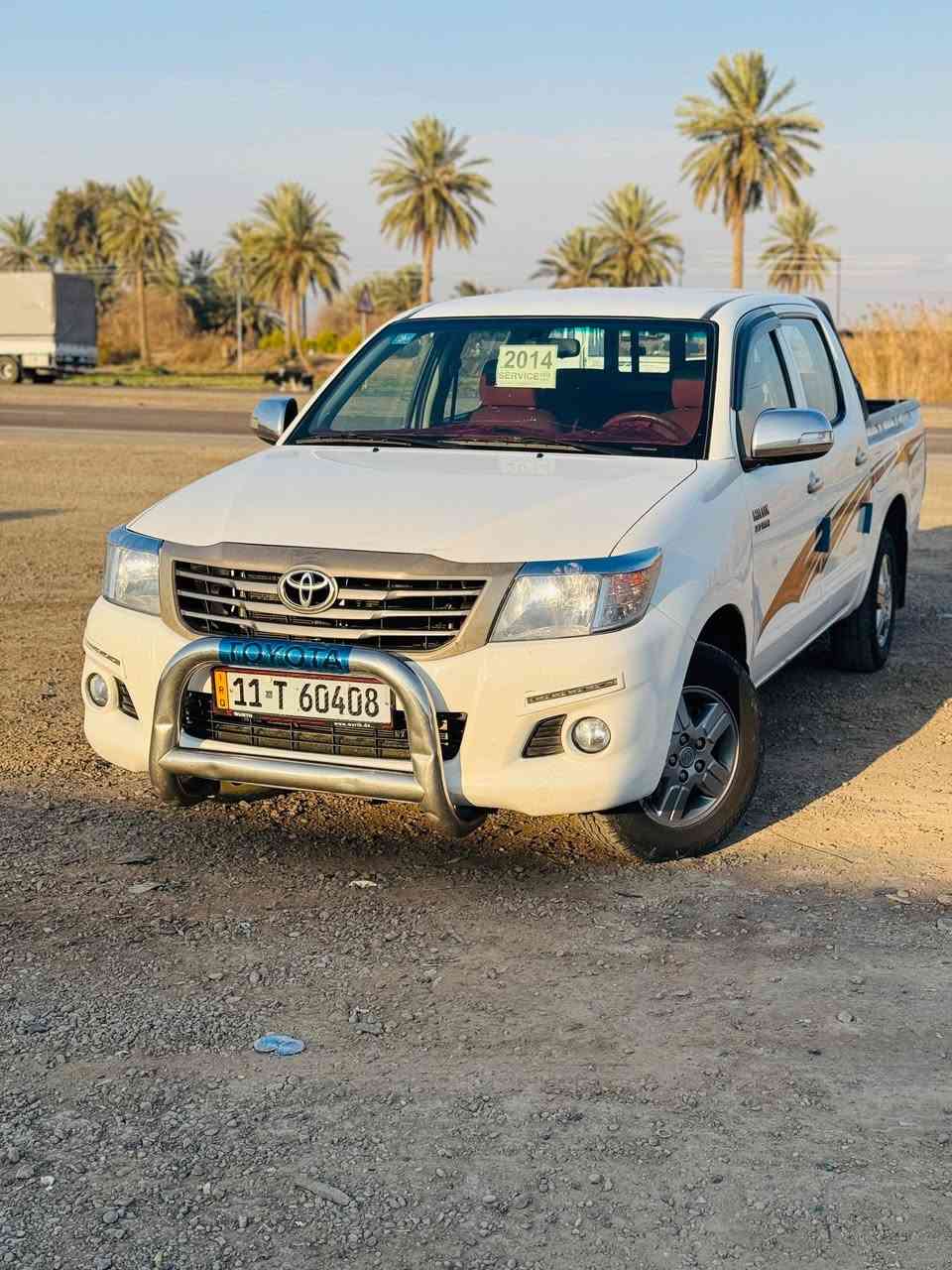 السلام عليكم تويوتا موديل 2014 رقم بغداد تحويل مباشر ماشيه 200 محرك ممفتوح بلادي السعر 223 وبيها مجال

***********
