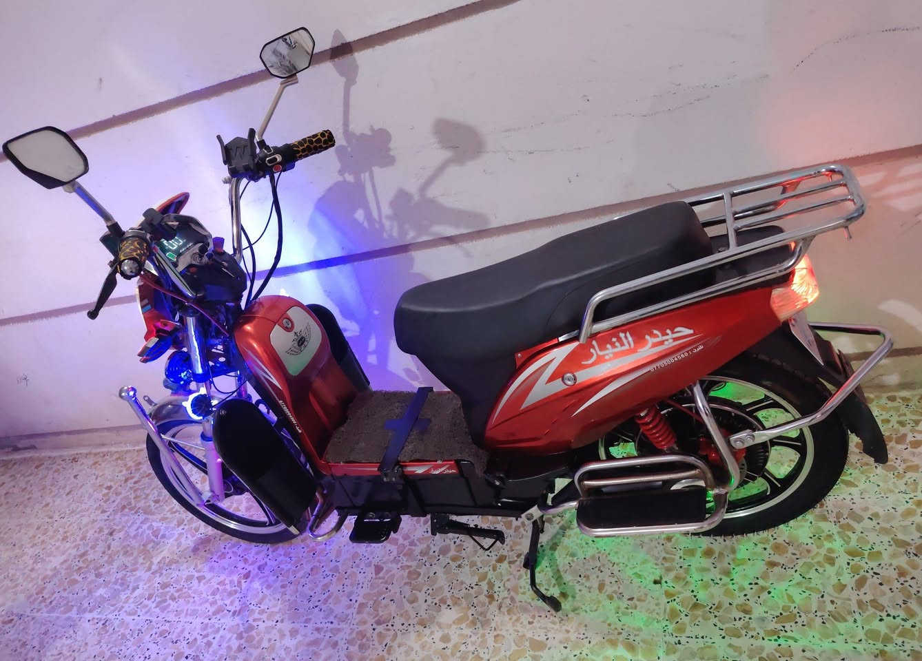 موطور شحن هارلي نضافه فول 5بطاريات فول على الفحص لايت زنون عالي ناصي لاتات اضافيه نضام بك 4سرع السعر 375 وبي مجال قليل حك الجيه
***********
***********
