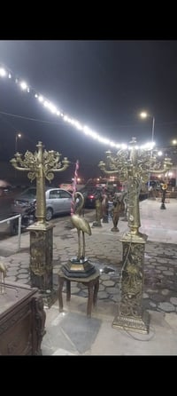 ابدير نحاس • ارتفاع 190سم • عرض 40سم