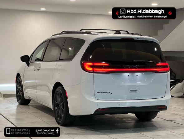 كرايسلر باسفيكا S 2024  
السيارة وصول جديد بانزين 
محرك 6 سلندر .3.6 ماشيه 39 الف ميل 
الضرر : جاملغين امامي صبغ 
بدون ايرباك بدون دواخل 
لا يوجد مراوس فقط بيع نقد 
السيارة جاهزة ما ناقصها مصرف
السعر : 275$ ورقة و بيها مجال 
السيارة كاتى يترقم شمالي اربيل دهوك سليماني 
مكان السيارة دهوك 2C4RC1BG3RR108534
لباقي التفاصيل تواصل واتساب يوجد فيديو للتوضيح اكثر 
للتواصل : 
***********
***********
