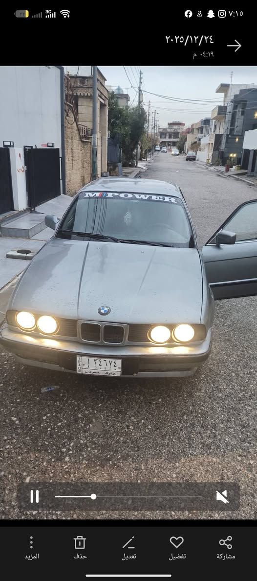 🚗🔥 BMW E34 525i – للبيع 🔥🚗
موديل 1990 | أوتماتيك كهربائي ⚙️
وارد ألماني 🇩🇪 | سيارة قوية ونشيطة 💪
✔️ فول كهرباء
✔️ سقف سلايد ☀️
✔️ دكمتين كهرباء
📍 الموقع: سليمانية – الشراي
🚗 المراوس يكون بس بالحضور للسليمانية
📍 رقم كركوك
⚠️ ملاحظات:
والضرر فقط السقف واكع عليه سكيفه
اكسل بي صوت
تبخير خفيف أحياناً
نقص تك أمامي من الوياله
المحرك كبسوه زين
📸 دقّق بالصور زين قبل لا تجي
💰 السعر: 35 (بي مجال)
💥 شرط تحويل
🔄 مراوس حسب المزاج السليمانية, العراق


**إذا كنت صاحب هذا الإعلان وتريد حذفه لأي سبب، رجاءا أرسل رسالة إلى الدعم الفني**