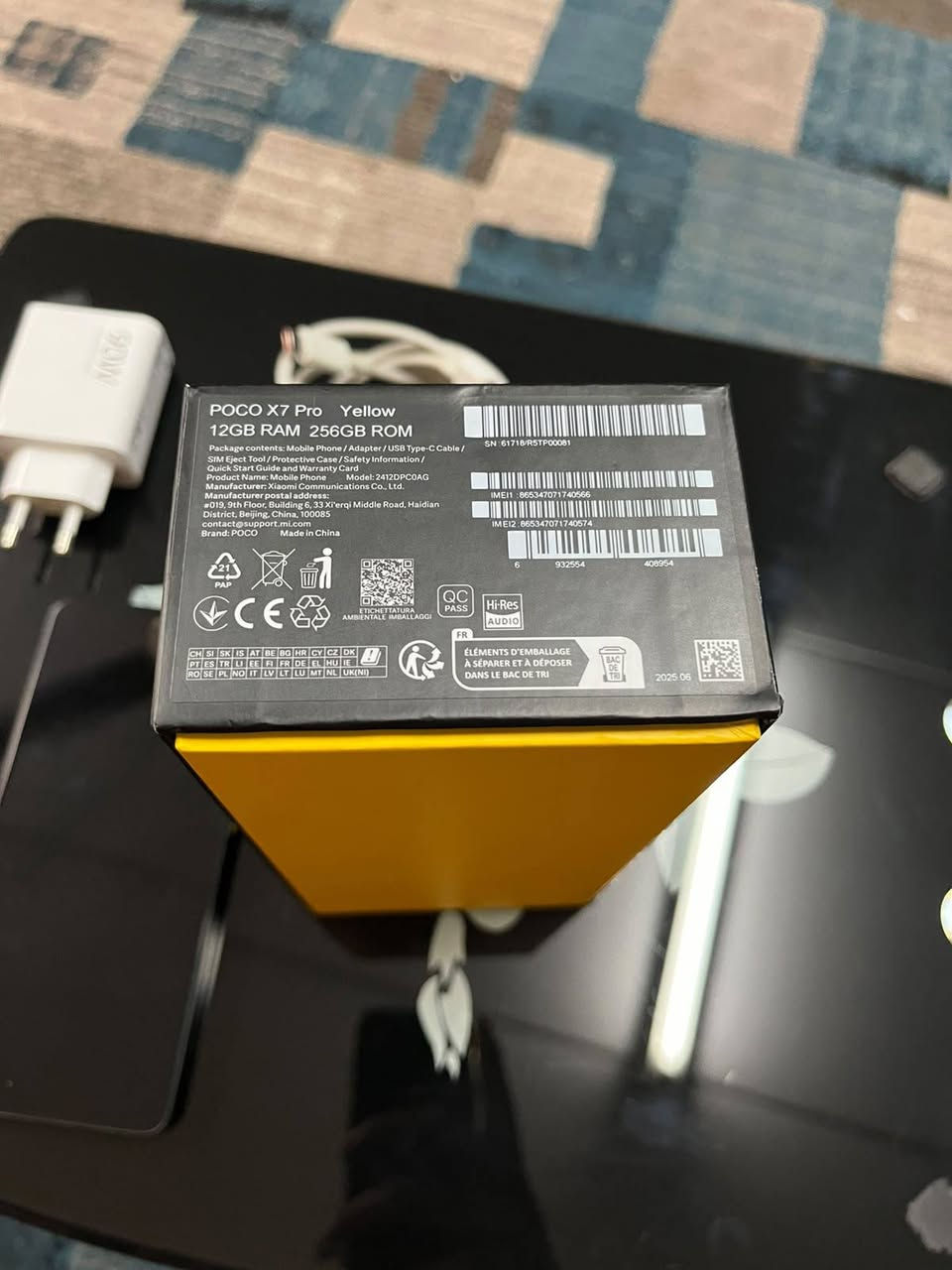 السلام عليكم
بوكو X7 Pro ذ256/12 كامل ملحقات شاحنة 90w شحن سريع والجهاز يدعم ال120 فريم وكاميرات 4K الجهاز نضيف وشخط مابي مكاني بغداد مجمع بسماية السكني رايده ب380 وبي مجال . 
الرقم : *********** . متواجد واتساب وماسنجر 🤍
