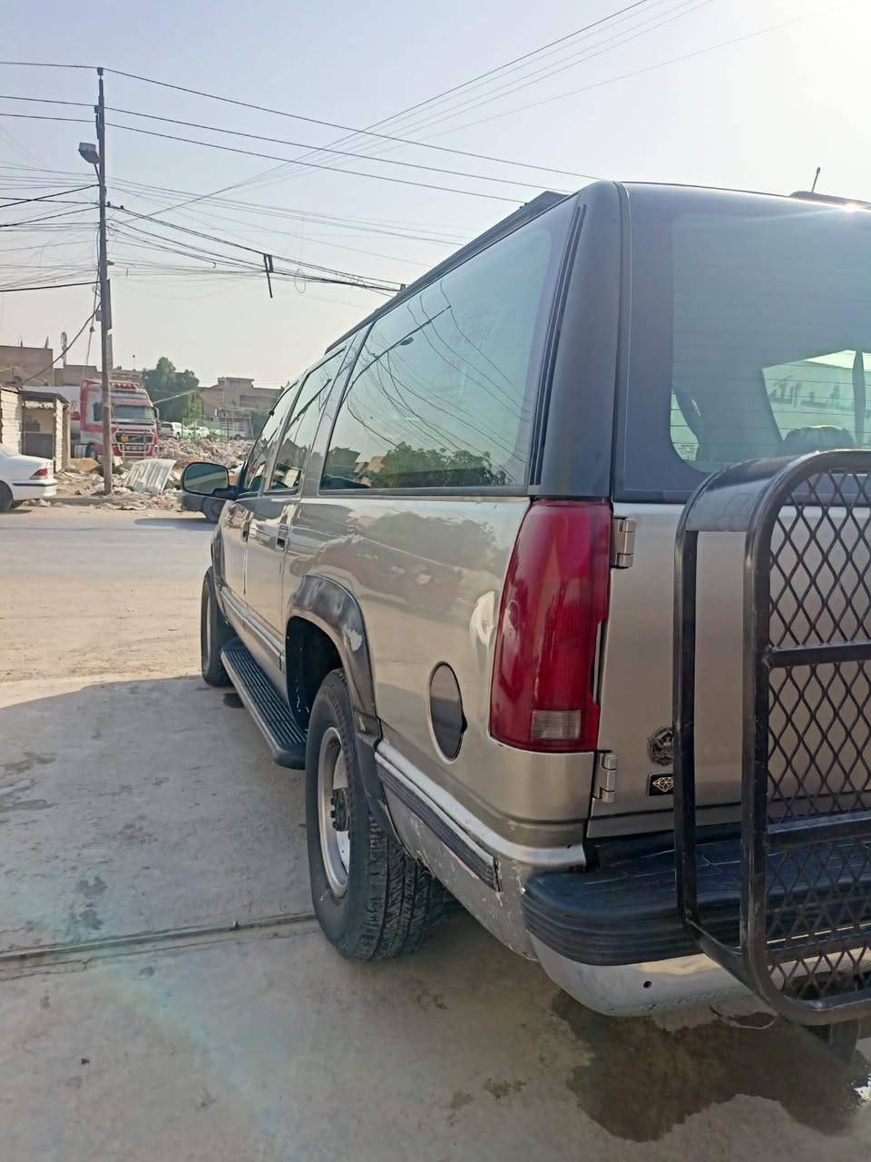 جمسي موديل 98 نضيفه ترايك وين ماتريد اطلع بيه رقمة صلاح الدين مشروع وطني رقم *********** .اني مكلف بالنشر
