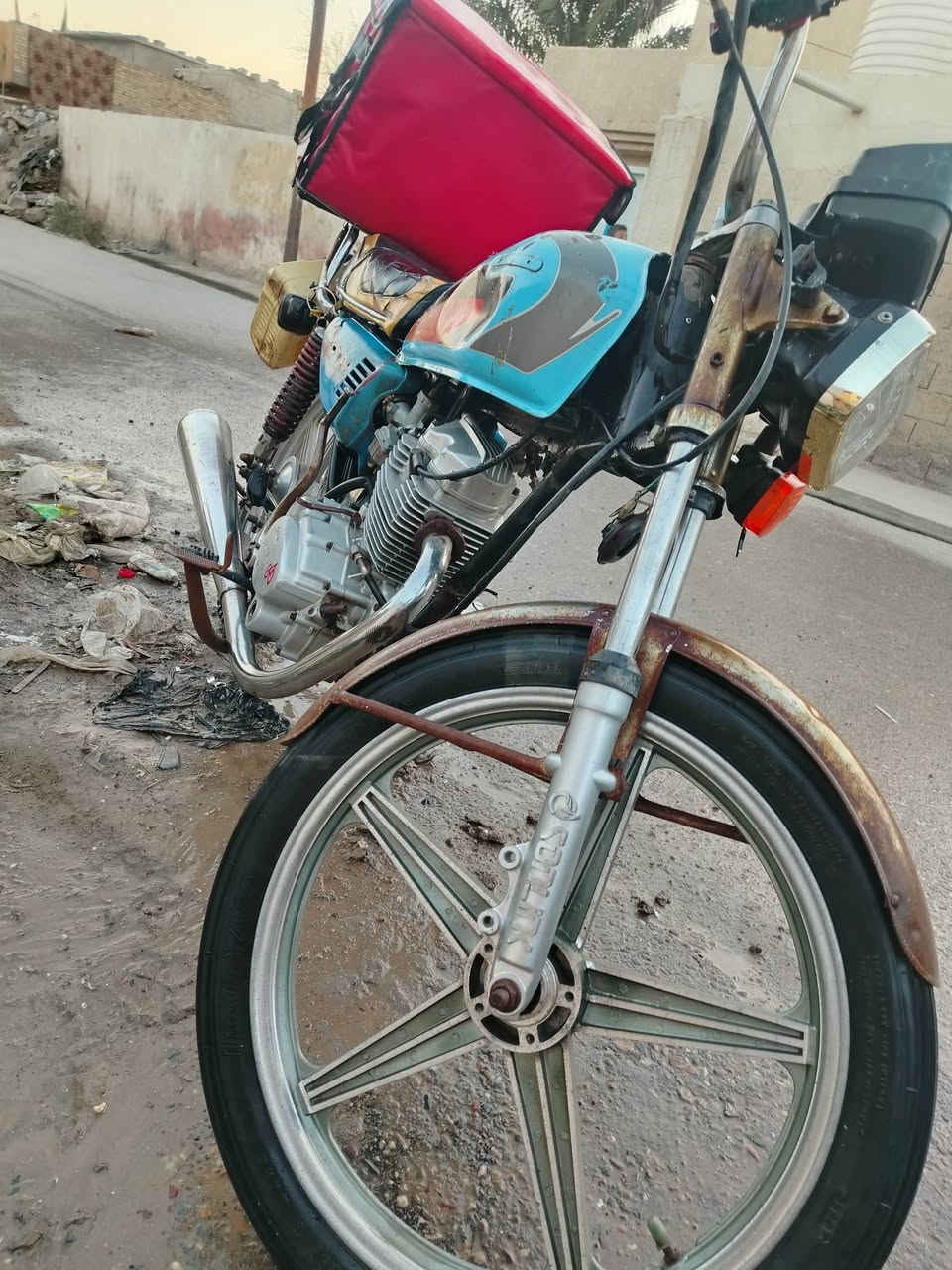 سلام عليكم شباب
دراجه ايراني 5 كير للبيع مديل 21 خير من الله لا تبخير ولا تنقيص ضفيره جديده كهربائيات كامله لايت اشاير هورن نص هندر تشتغل عوزها بس شخاطه سلف ويشتغل سلف مكاني نهروان نهايه شارع 60  سعر 375 وبيها مجال بسيط حك جيه 😌💓٠


**إذا كنت صاحب هذا الإعلان وتريد حذفه لأي سبب، رجاءا أرسل رسالة إلى الدعم الفني**