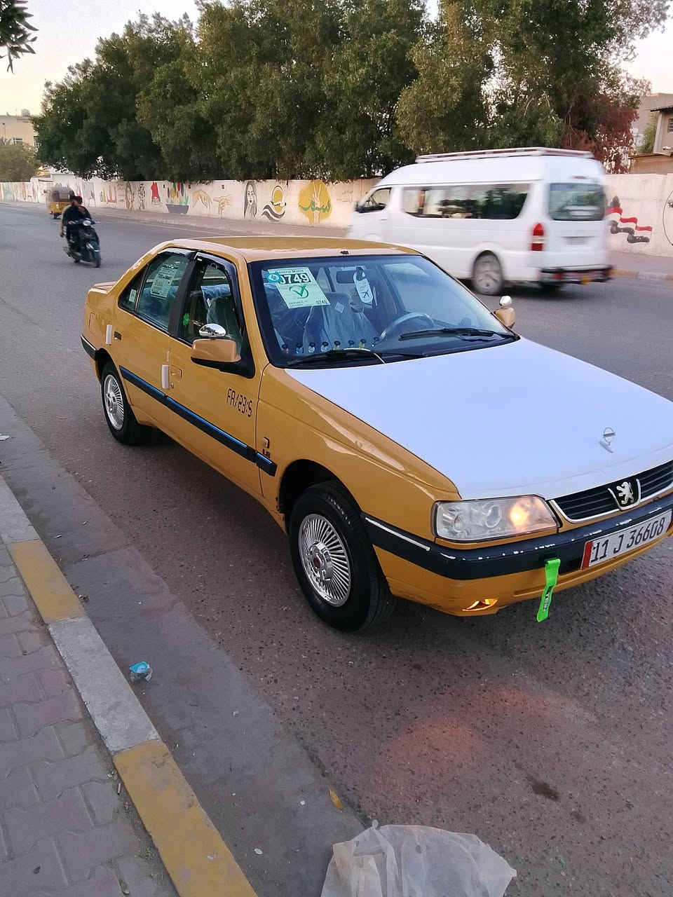 بيجو لميس موديل 15كيرمحرك بي خيط بخار كلللش قليل دوشمة جديدة تخم تاير جديد مصفرة هية وغرامات هزة جديدة بسمنة تحويل ثاني يوم رقم جديد ترايك وين ميعجبك سعر 33 مكان بغداد حرية ***********
