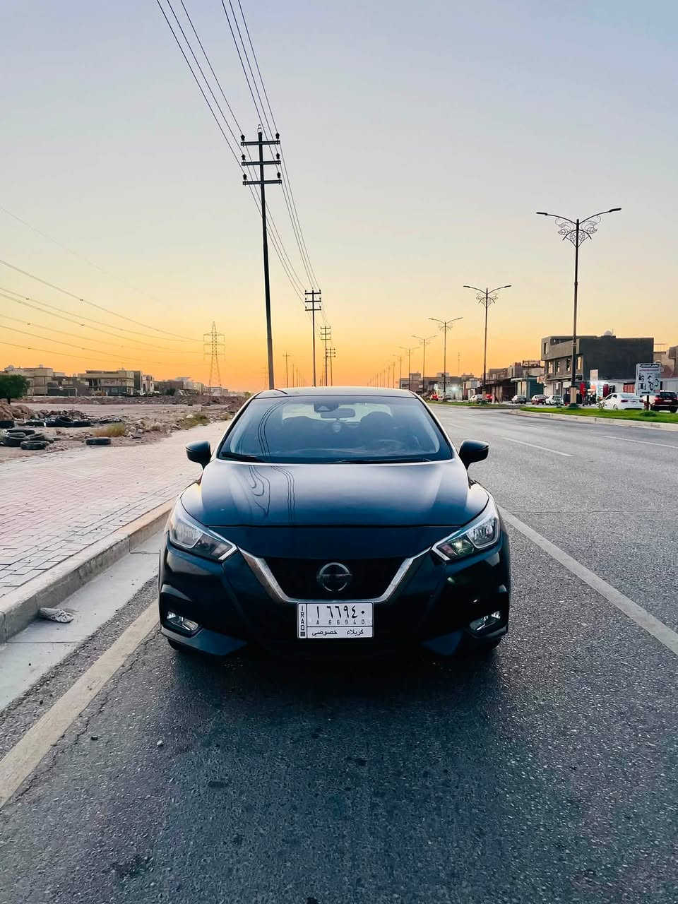 نسيان فيرسا 2021
رقم كربلاء بأسمي السعر 97
 الاستفسار ***********
حادث موضحاً في الصور 
بنيد فقط بدون دواخل 
وبيه بل عراق صبغ بين بيبان اثر دحجه بسيطه 
 مواصفات داخلية
مكيف , فرامل ABS , زجاج كهربائي , مثبت سرعة , مقاعد رياضية , مساعد الاصطفاف , أوامر صوتية , كاميرا خلفية ,
