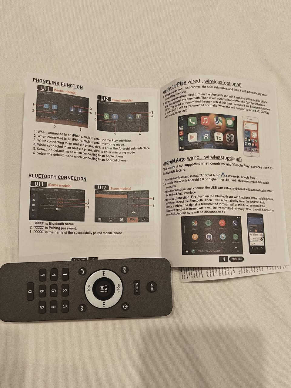 مسجل للسيارة (1DIN Car MP5 Player)، جهاز مصمم ليحل محل مسجل السيارة التقليدي ويوفر ميزات ترفيهية متطورة.

 يدعم تشغيل ملفات الصوت (MP3) والفيديو (MP4, MP5) والصور .

مزود بتقنية البلوتوث لإجراء المكالمات اليدوية وبث الموسيقى من هاتفك.

يحتوي على مداخل USB و AUX ومنفذ لبطاقة الذاكرة ( الهارد ) لتشغيل الملفات المخزنة أو شحن الهاتف.

يدعم استقبال محطات الراديو مع إمكانية البحث التلقائي واليدوي.

السعر40


**إذا كنت صاحب هذا الإعلان وتريد حذفه لأي سبب، رجاءا أرسل رسالة إلى الدعم الفني**