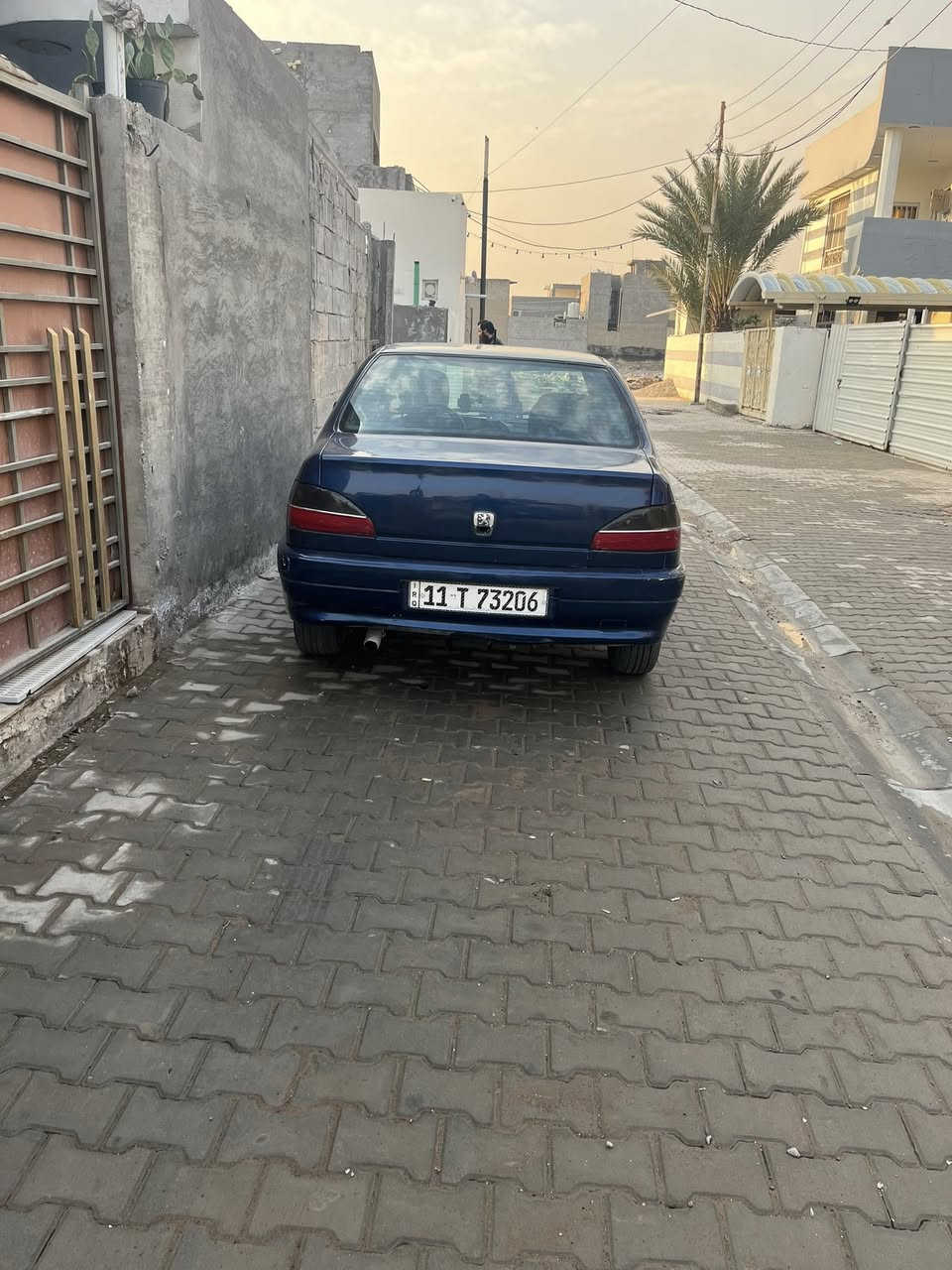 سلام عليكم سيارة بيجو فرنسي جاهزة تخم تاير صدر جديد مصبوغة عام للجمالية من جهة سيارة كاملة موديل 2001 (306)من كلشي للبيع الي يحب  يتصل بهذا الرقم ***********
السعر 43
