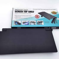 رف علوى للشاشة • قابل للتعديل • يحمل ٣ كج