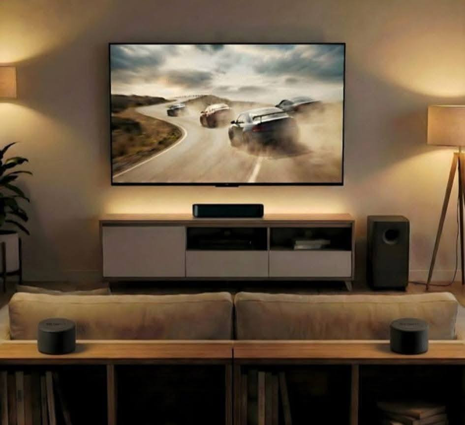 إذا تريد صوت نظيف، قوي، ويغير جو المشاهدة بالكامل بدون ما تدفع مبالغ مبالغ بيها — هذا هو اختيارك الصح.
Majority Bowfell 50W يقدّم أداء أعلى من حجمه، وتصميم يخدمك بأي مكان.
⚡ أهم المميزات:
🔥 قوة 50 واط حقيقية: صوت واضح مع بيس محترم يملأ الغرفة
📶 Bluetooth مدمج: تربطه بالموبايل أو اللابتوب بثواني
🎮 مداخل متعددة: AUX / Optical / USB — يشتغل على كلشي
🎬 وضعيات صوت مختلفة: أفلام، موسيقى، أخبار — كل وضع مضبوط
📏 حجم كومباكت: صغير بالحجم، كبير بالأداء
🎛️ ريموت كنترول: تحكم كامل بدون ما تقوم من مكانك
💡 ليش هذا الساوند بار؟
لأن ببساطة… راح تحس فرق الصوت من أول تشغيل
لا تشويش، لا صوت ضعيف — كل تفصيلة راح تسمعها بوضوح
💥 الخلاصة:
إذا عندك شاشة وصوتها عادي، هذا الجهاز راح يغيّر التجربة 180 درجة
سعره مقابل الأداء؟ صفقة ذكية جداً 👌


**إذا كنت صاحب هذا الإعلان وتريد حذفه لأي سبب، رجاءا أرسل رسالة إلى الدعم الفني**