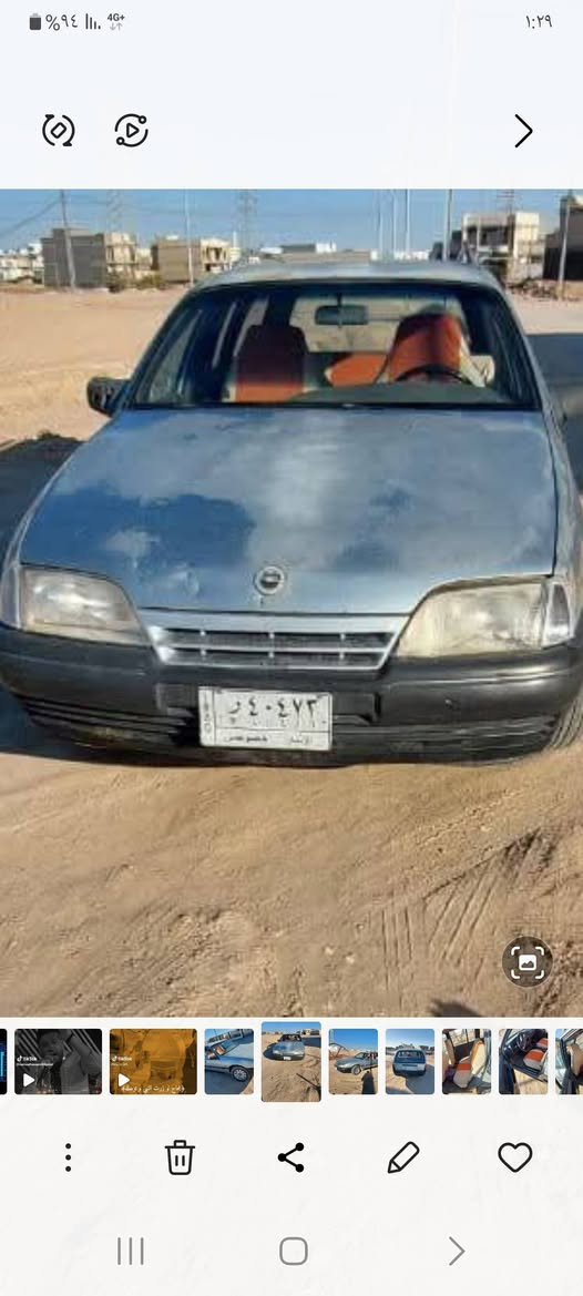 اوبل ستيشن كير عادي  محرك  2000 سيارة بلاديه رقم انبار مشروع وطني تحويل مباشر  سعر 26 وبيه مجال بسيط  ***********
