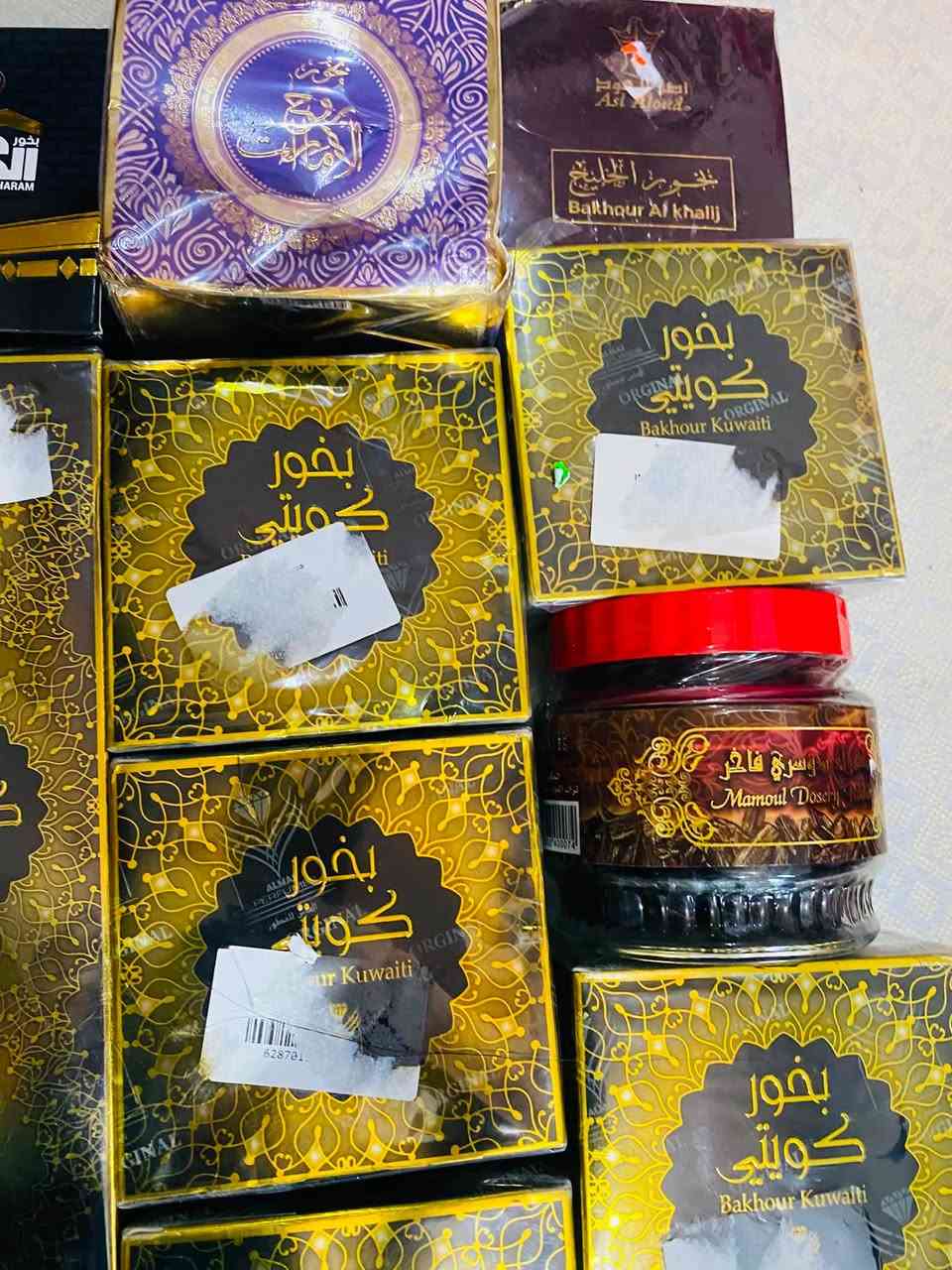 الباقي فوري معطر كويتي ولارا ومكة ومسك الحرام وبخور معمول الدوسري وبخور كويتي ومعمول عاشق العود فقط الباقي خلص والمتاح باقي كمية قليلة جدا


**إذا كنت صاحب هذا الإعلان وتريد حذفه لأي سبب، رجاءا أرسل رسالة إلى الدعم الفني**